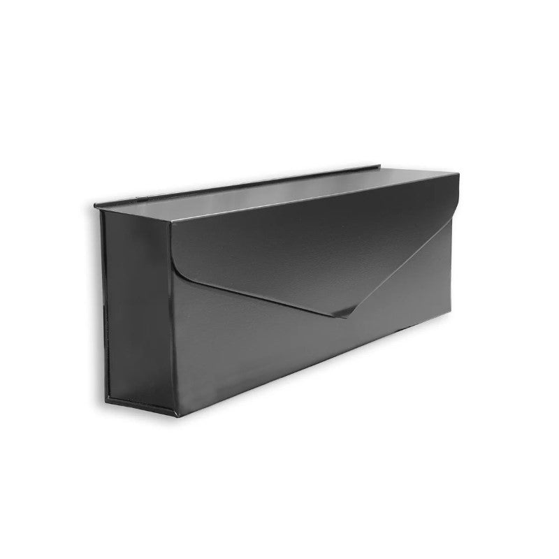 Black Long Envelope Mailbox