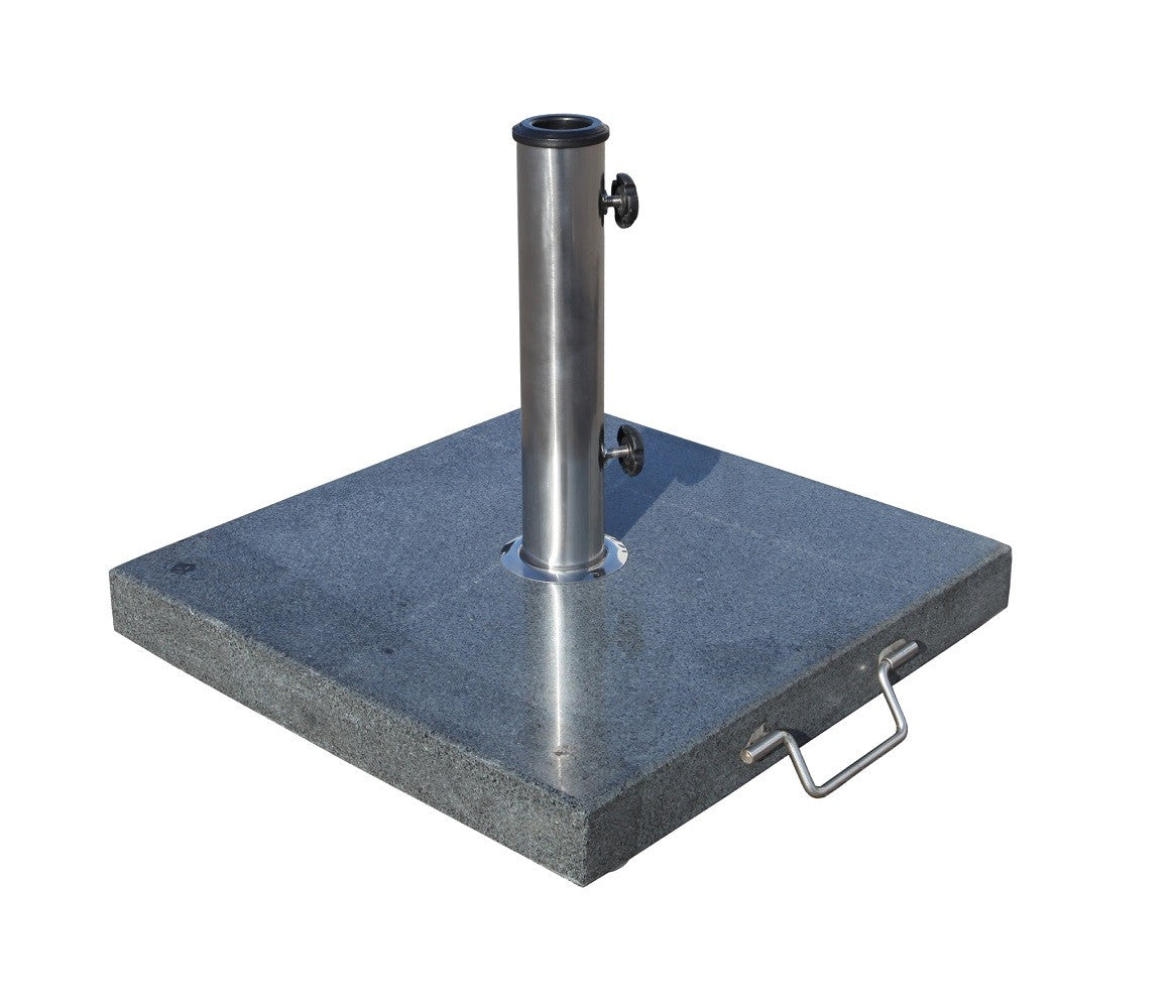 50lb-60lb patio umbrella metal base Umbrella Base - 60lb Granite