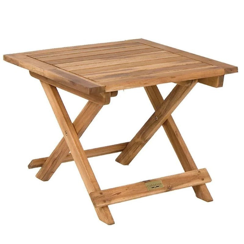 Acacia Square Folding End Table