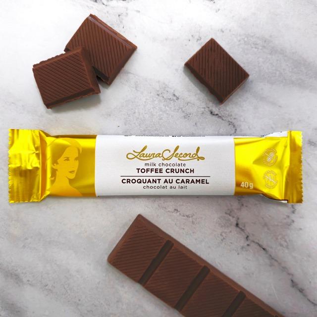 Laura Secord Toffee Crunch Milk Chocolate Bar