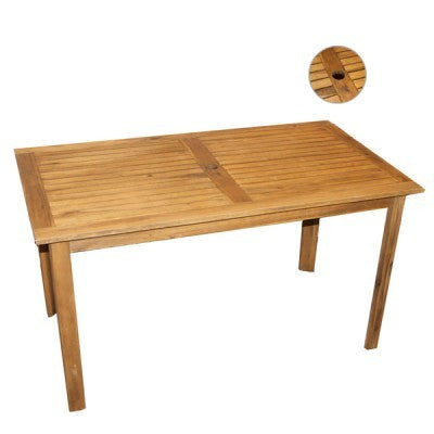 Acacia Cambridge Rectangular Dining Table