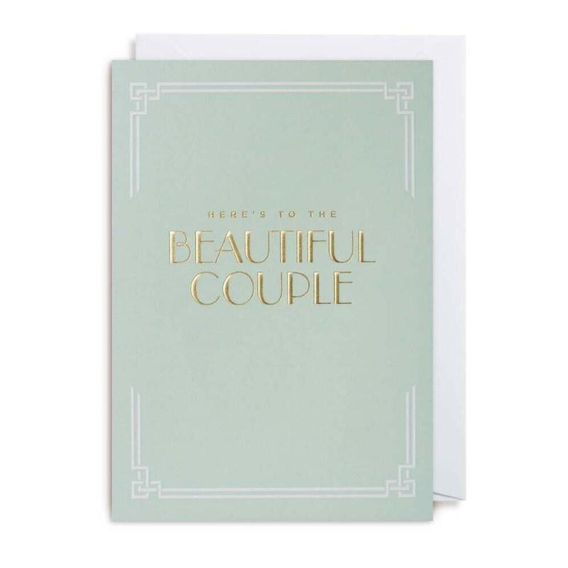 Beautiful Couple Wedding Card