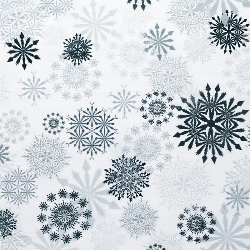 Crystal Snowflake Tissue Paper, 3 Sheets