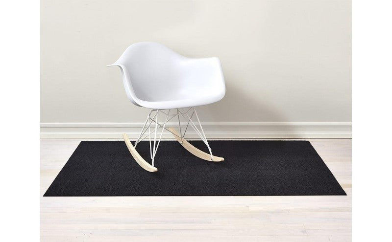 Chilewich Indoor/Outdoor Solid Shag Mat, Black