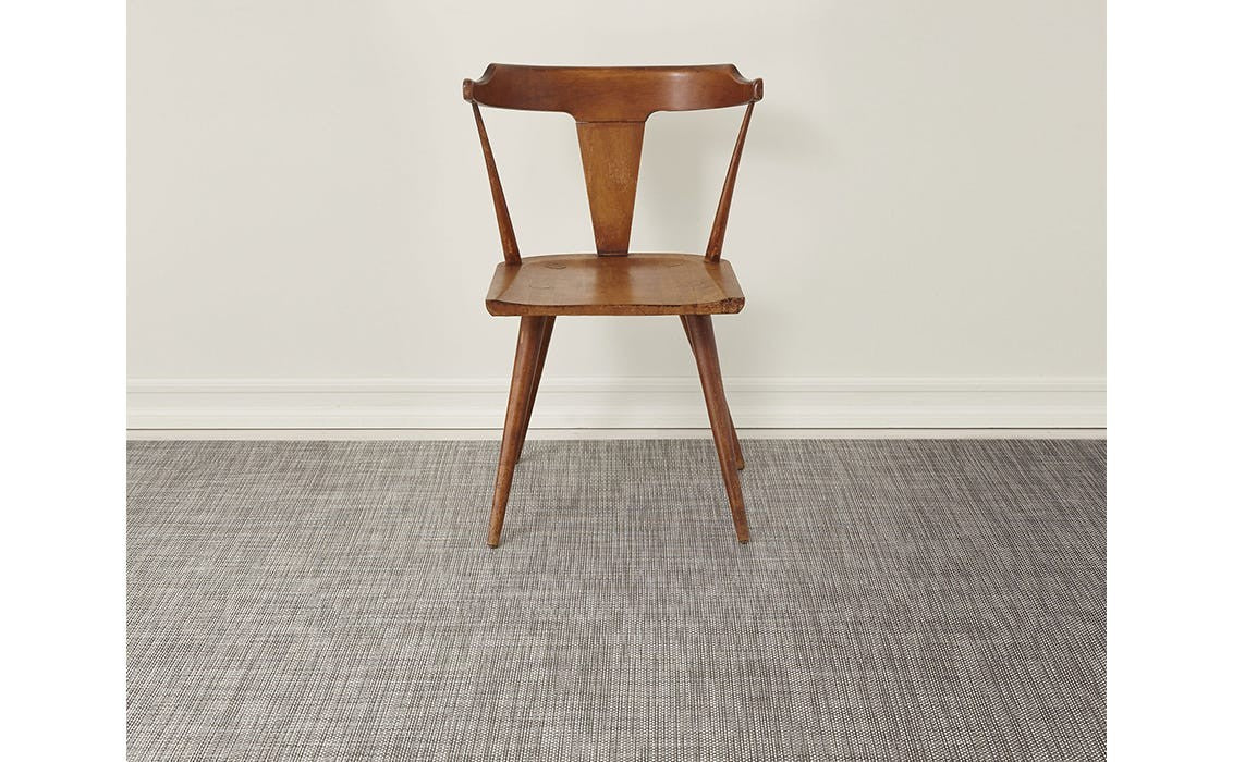 Chilewich Basketweave Woven Floor Mat, Oyster
