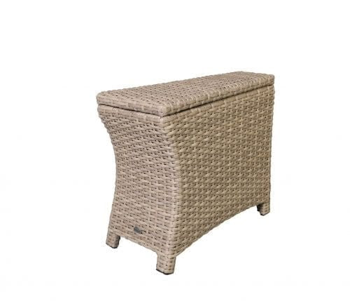 Riverside Outdoor Storage Wedge Table