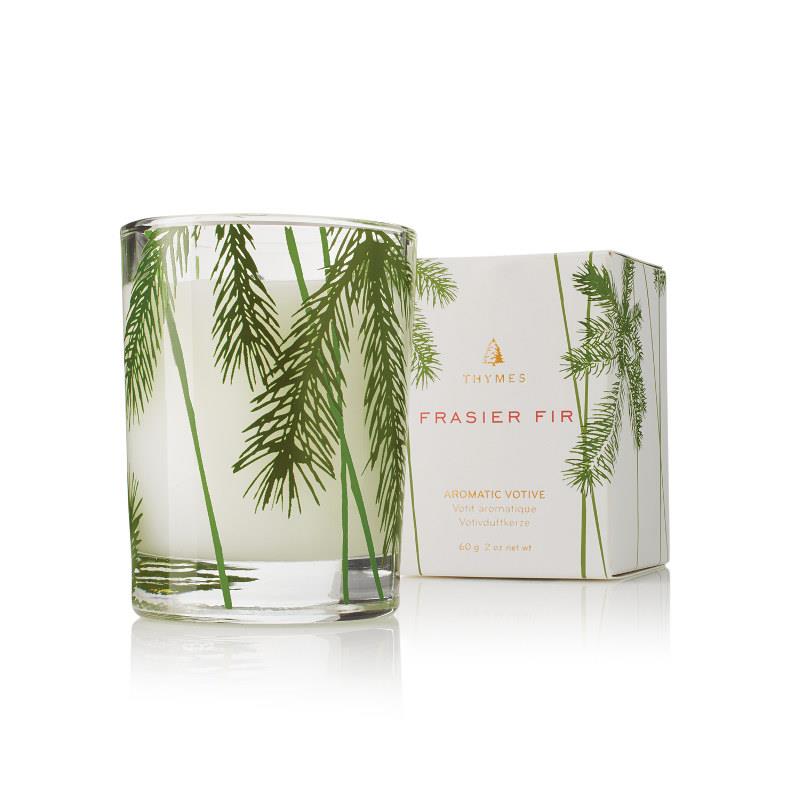 Thymes Frasier Fir Votive Candle, 2oz