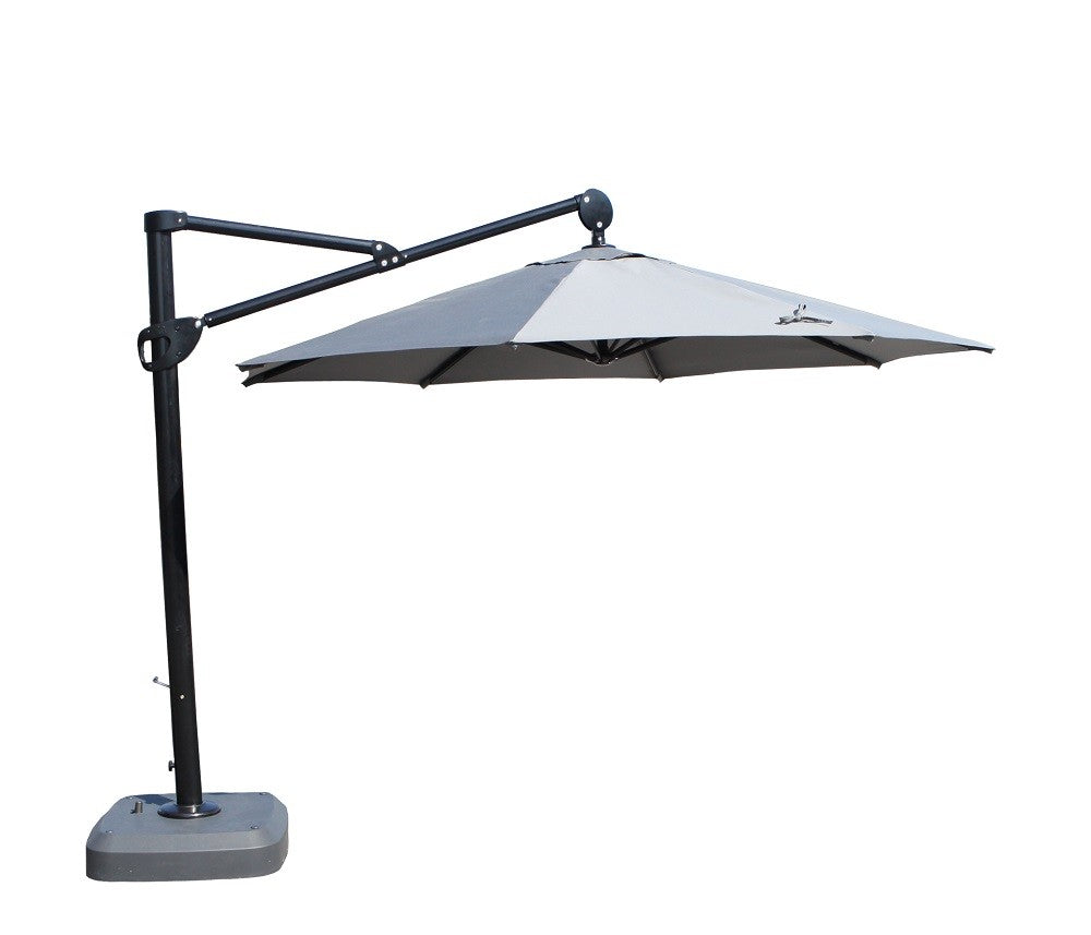 cantilever patio umbrellas toronto 13' Round Sunbrella AKZ PLUS TG Sunbrella Parasol InsideOut The umbrella canopy is made of polyester fabric (100% polyester 250gsm) Patio Umbrellas & Bases Tagged