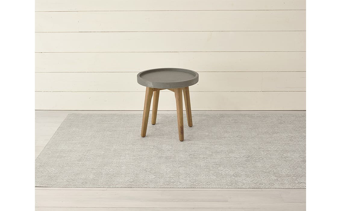 Chilewich Mosaic Woven Floor Mat, Grey