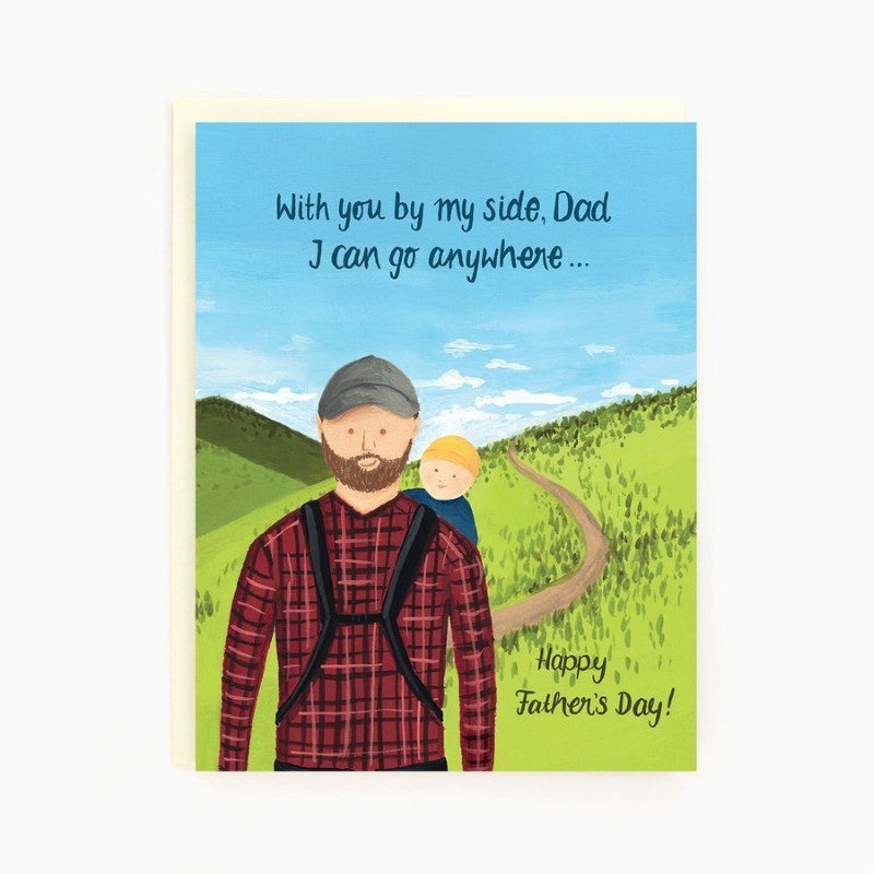 Dad Hiking Father's Day Card