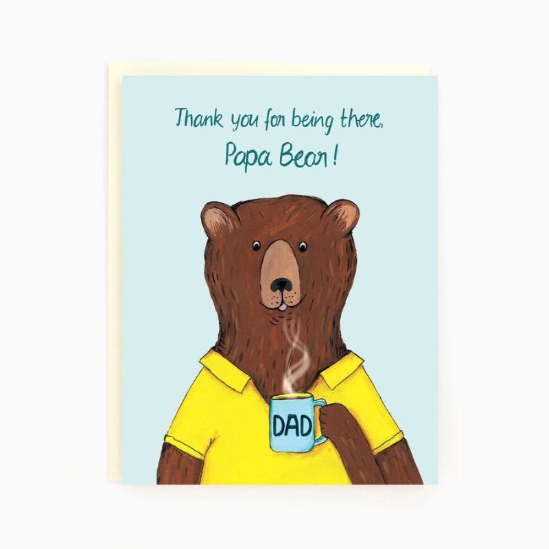 Papa Bear Father&#39;s Day Card