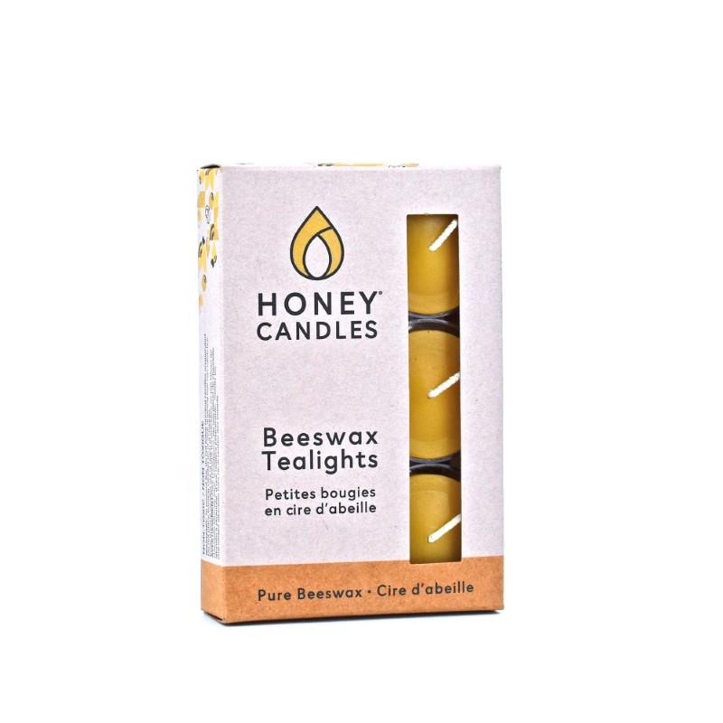 Honeybee Tealight Candles, Set of 6