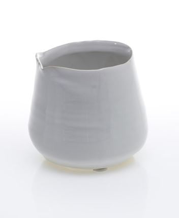 White Tegan Pot, 3&quot;