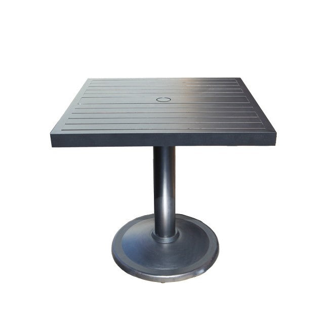Monaco Square Pedestal Counter Table