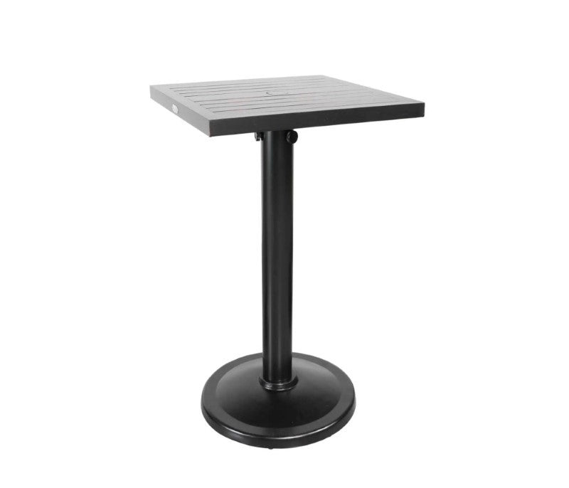 Monaco Square Pedestal Bar Table