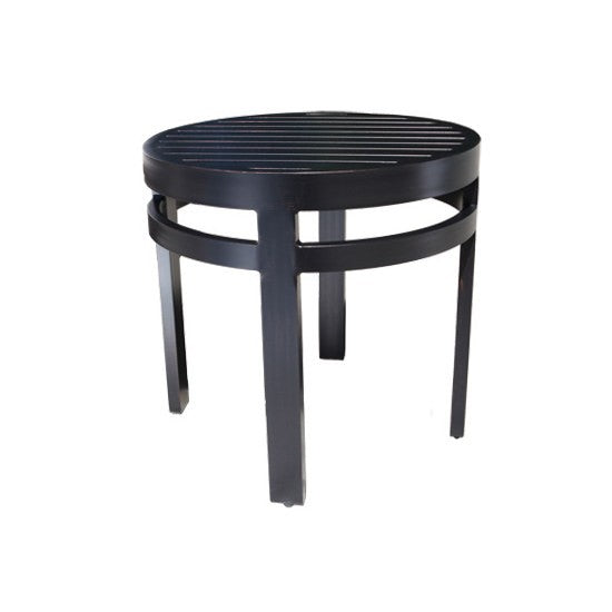 Monaco 23&quot; Outdoor Round Side Table