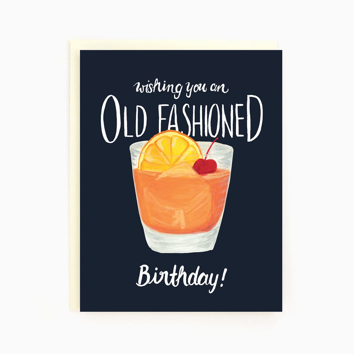 Old Fashioned Birthday Card