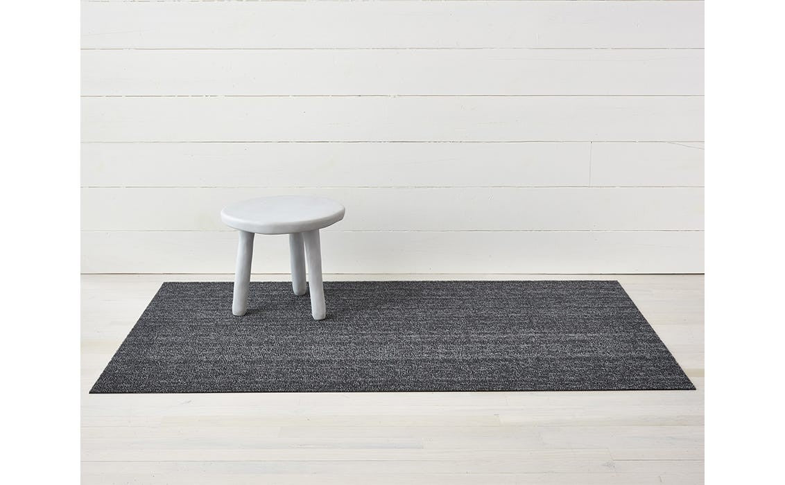 Chilewich Indoor/Outdoor Heathered Shag Mat, Grey