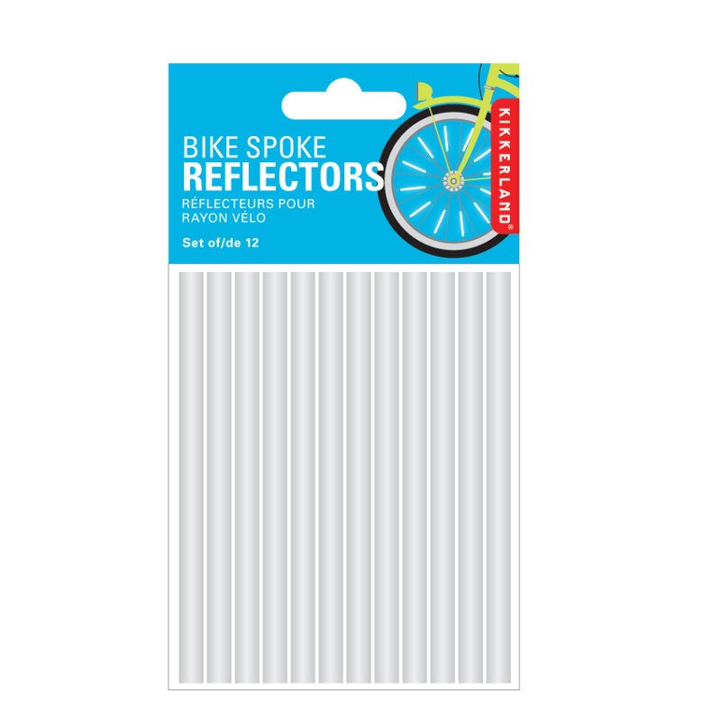 Kikkerland Spoke Reflectors, Pack of 12