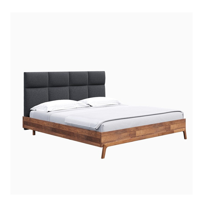 Remix Grey King Bed