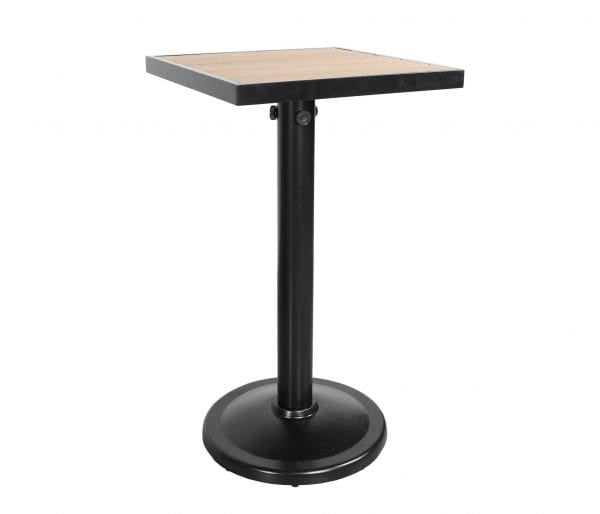 Kensington Outdoor Square Pedestal Balcony Table