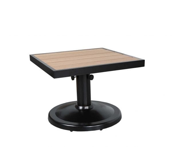 Kensington Outdoor Square Pedestal Coffee Table