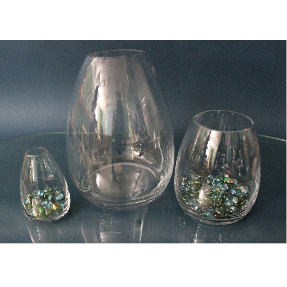 Allison Glass Vase, 7"