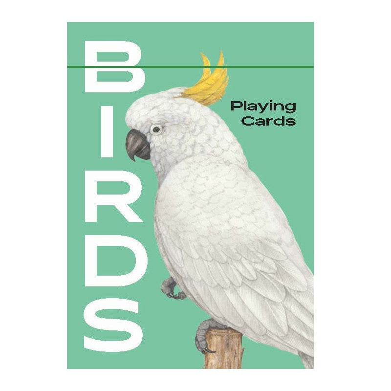 Birds Playing Cards