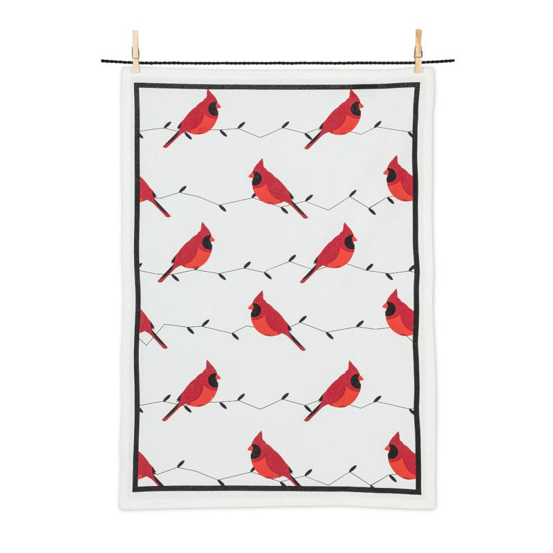 Cardinals Cotton Tea Towel