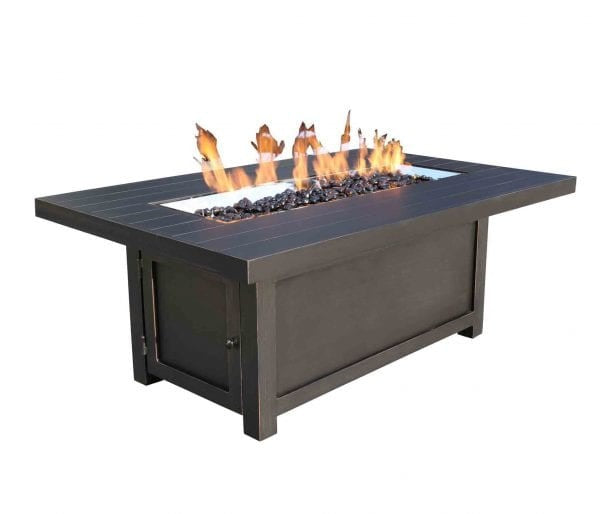 Monaco 58"W x 38"D x 24"H Outdoor Firepit