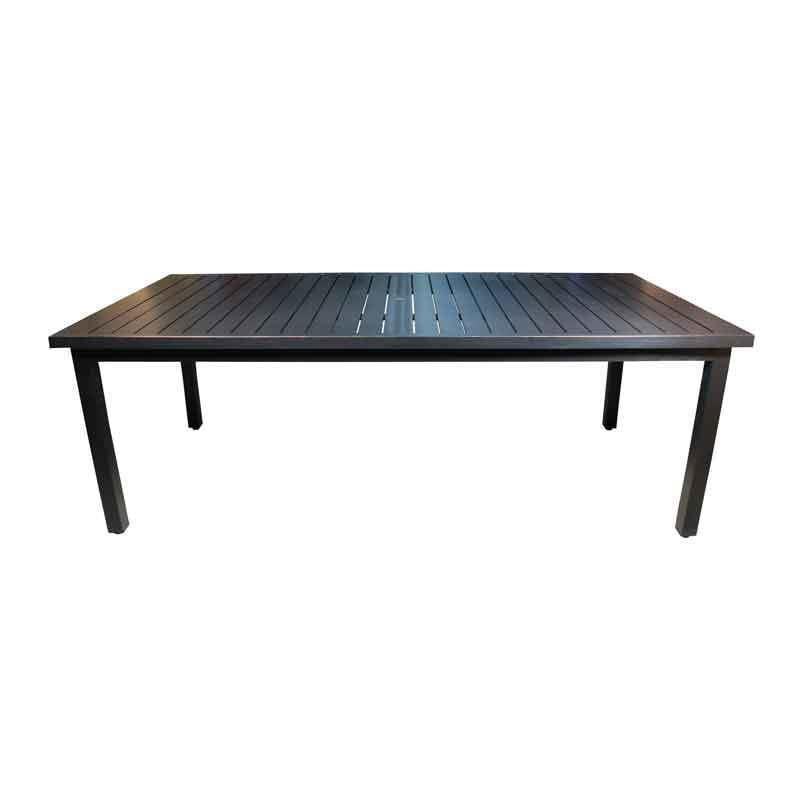 Monaco Outdoor Dining Table - Black