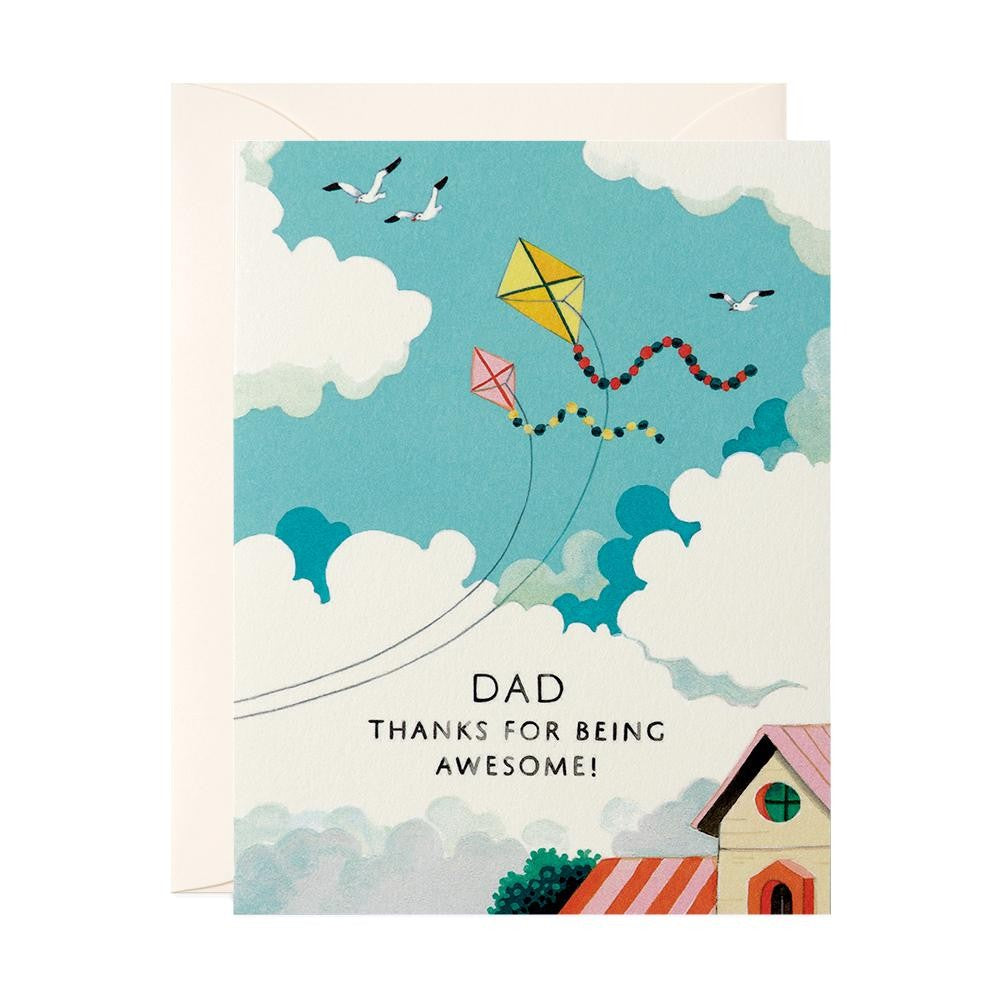 Thanks for Being Awesome Father's Day Card