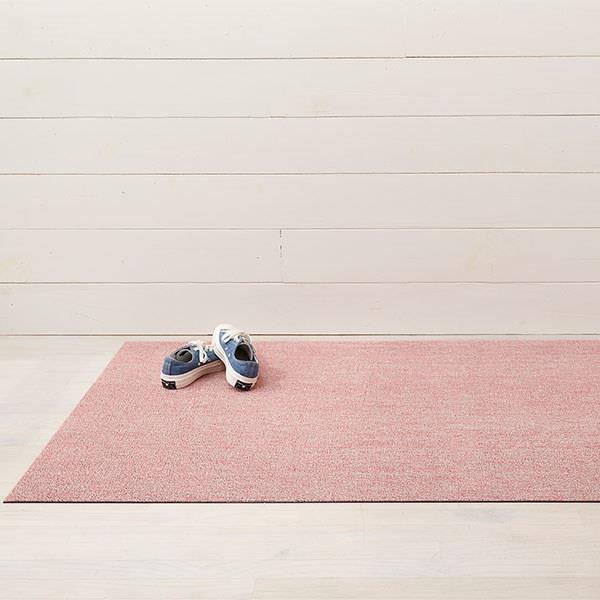 Chilewich Indoor/Outdoor Heathered Shag Mat, Blush