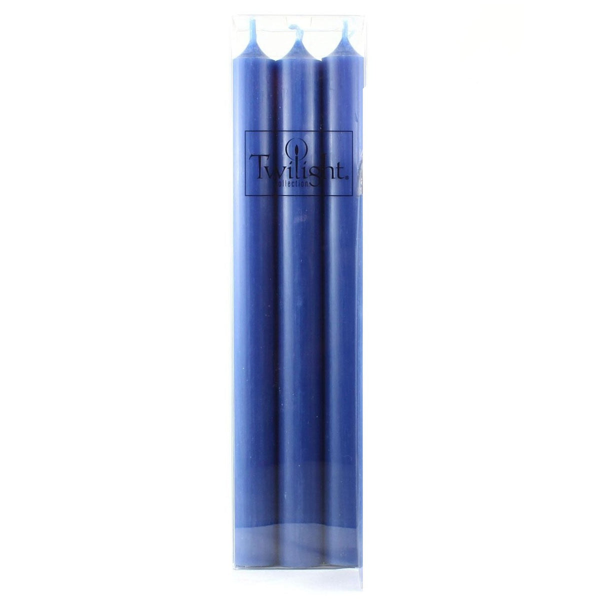 Twilight Cobalt 10&quot; Taper Candles, Pack/6