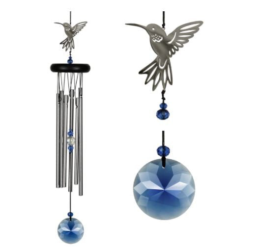 Hummingbird Crystal Wind Chime