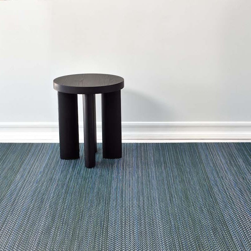 Chilewich Quill Woven Mat, Forest