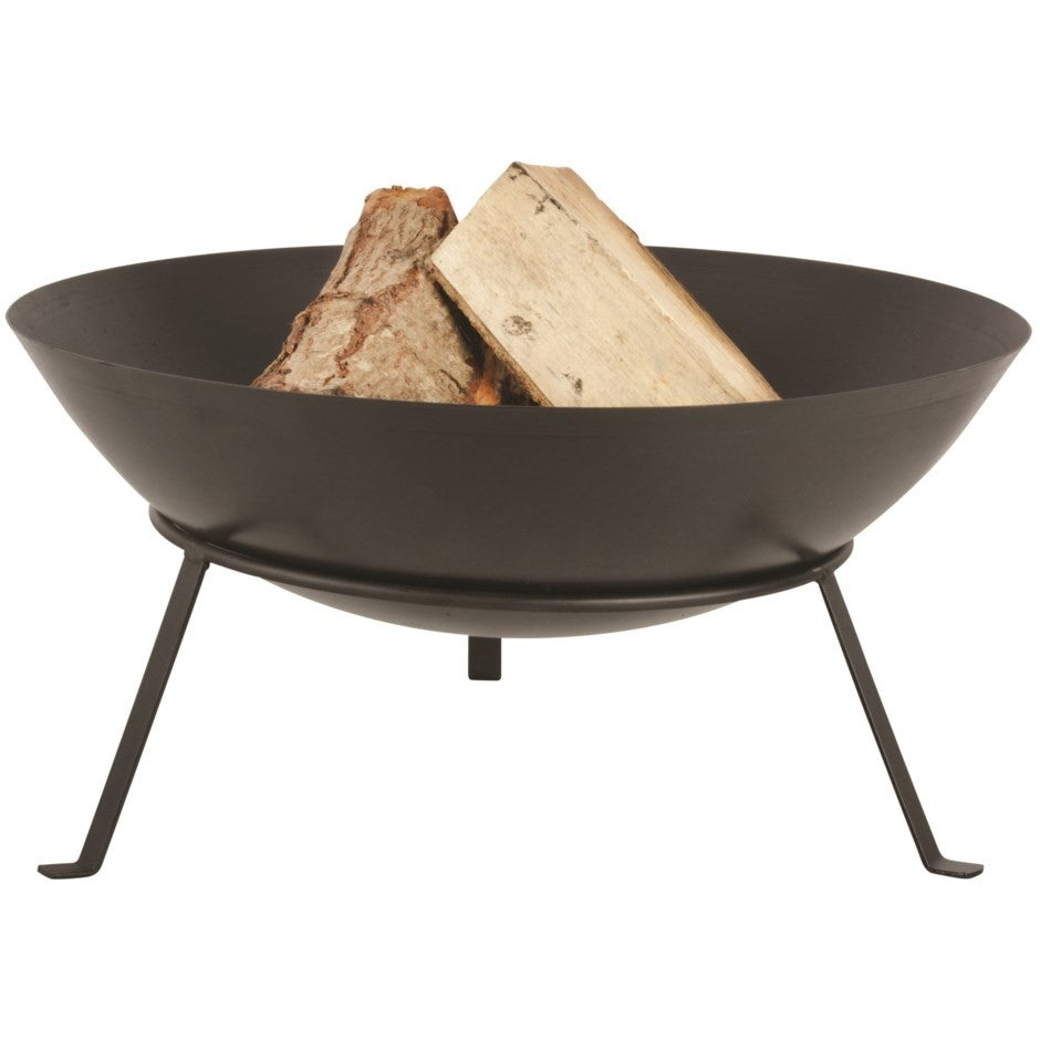 Raised Metal Firebowl, 19&quot;