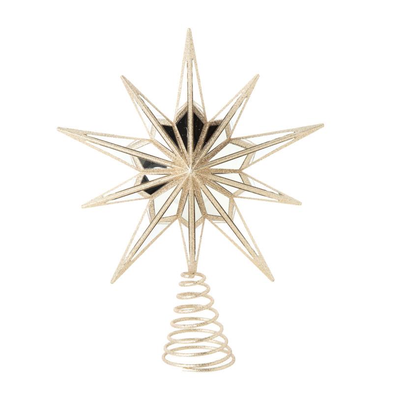 Star Mirrored Tree Topper