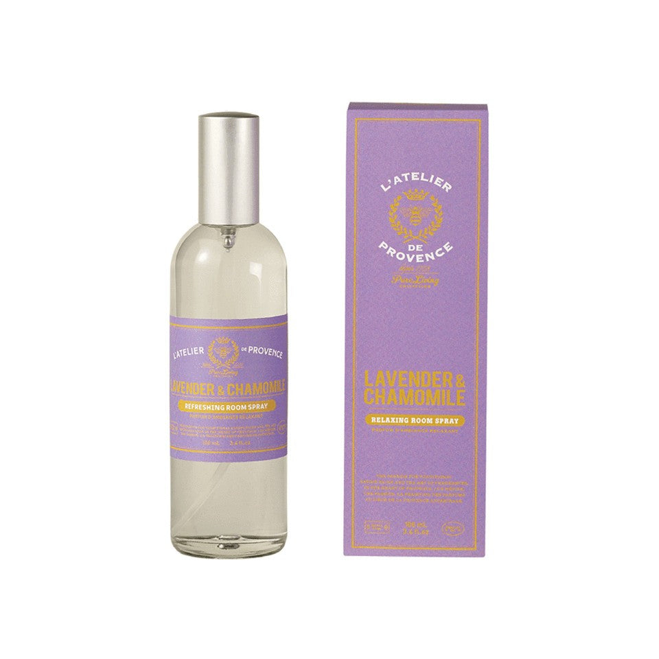 L&#39;Atelier de Provence Lavender and Chamomile Room Spray