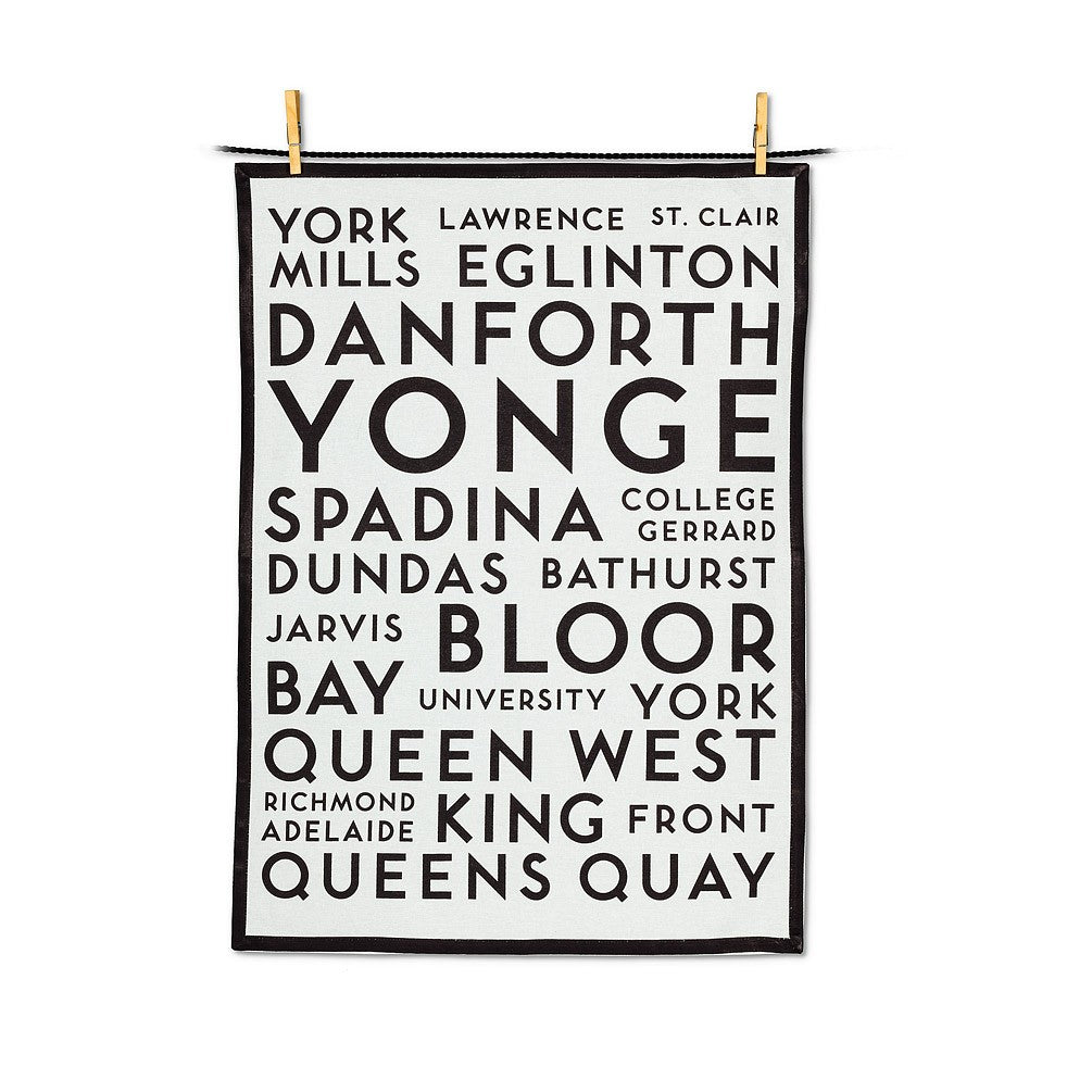 YYZ Cotton Tea Towel