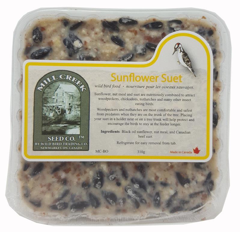 Sunflower Suet Cake