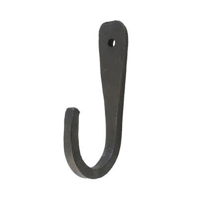 Hand Forged Black Flat Hook