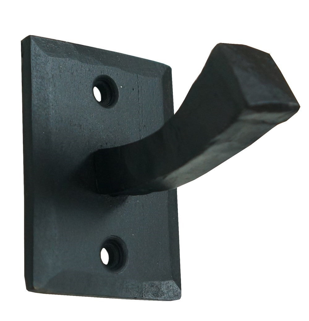 Hand Forged Black Square Tip Hook