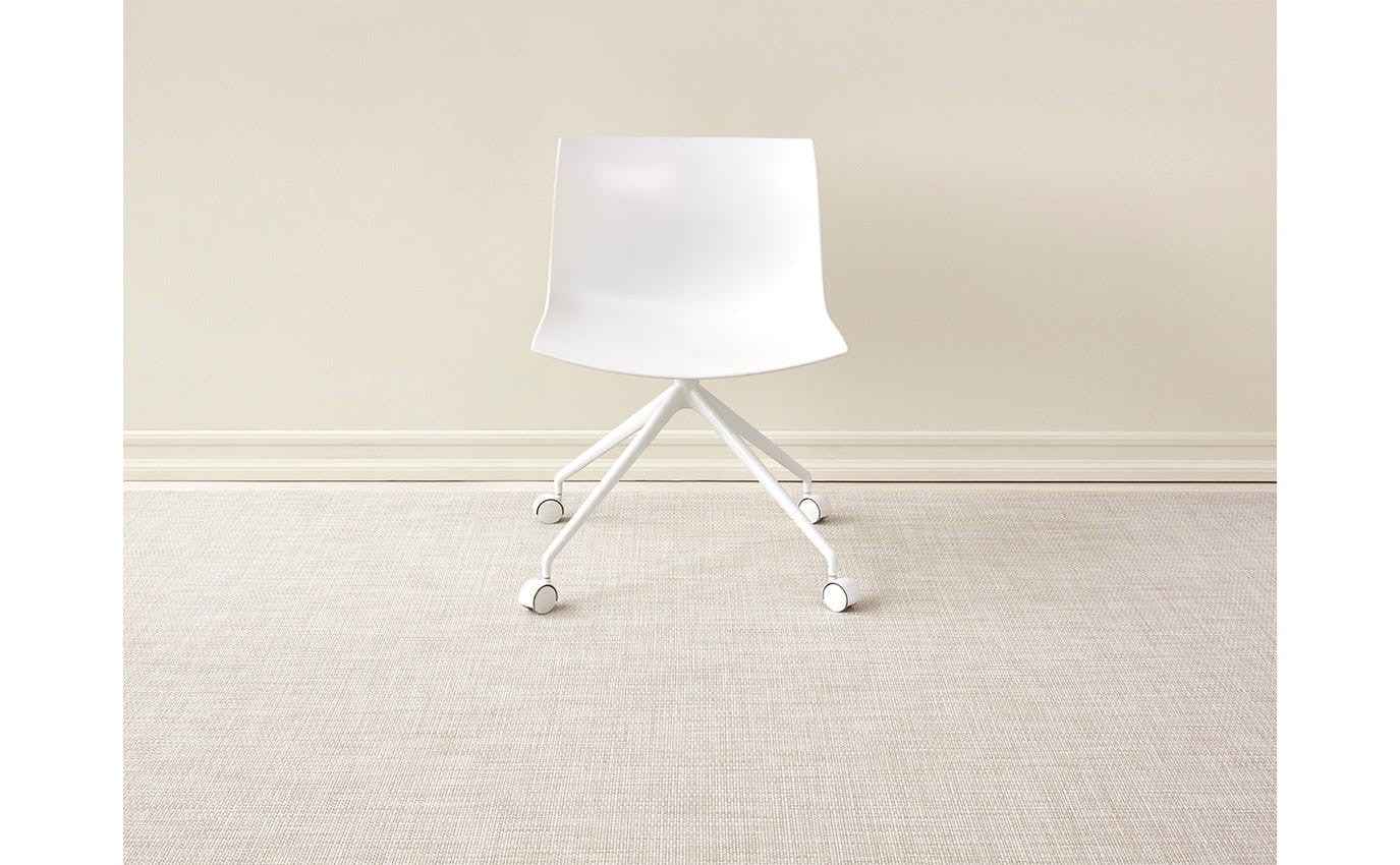 Chilewich Basketweave Woven Floor Mat, Natural