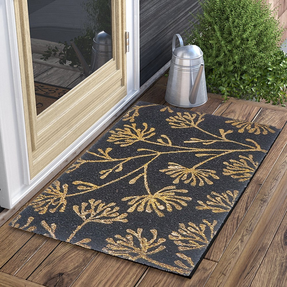 Wild Flower Coir Mat