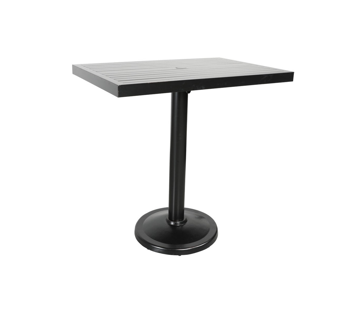 Monaco 48&quot; x 31&quot; Square Pedestal Bar Table