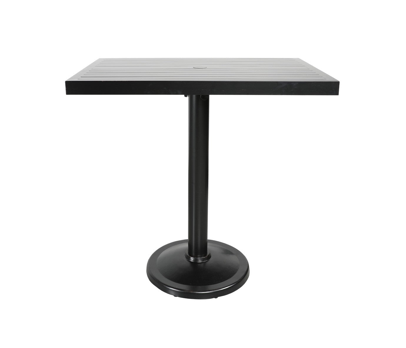 Monaco 48" x 31" Rectangular Pedestal Bar Table