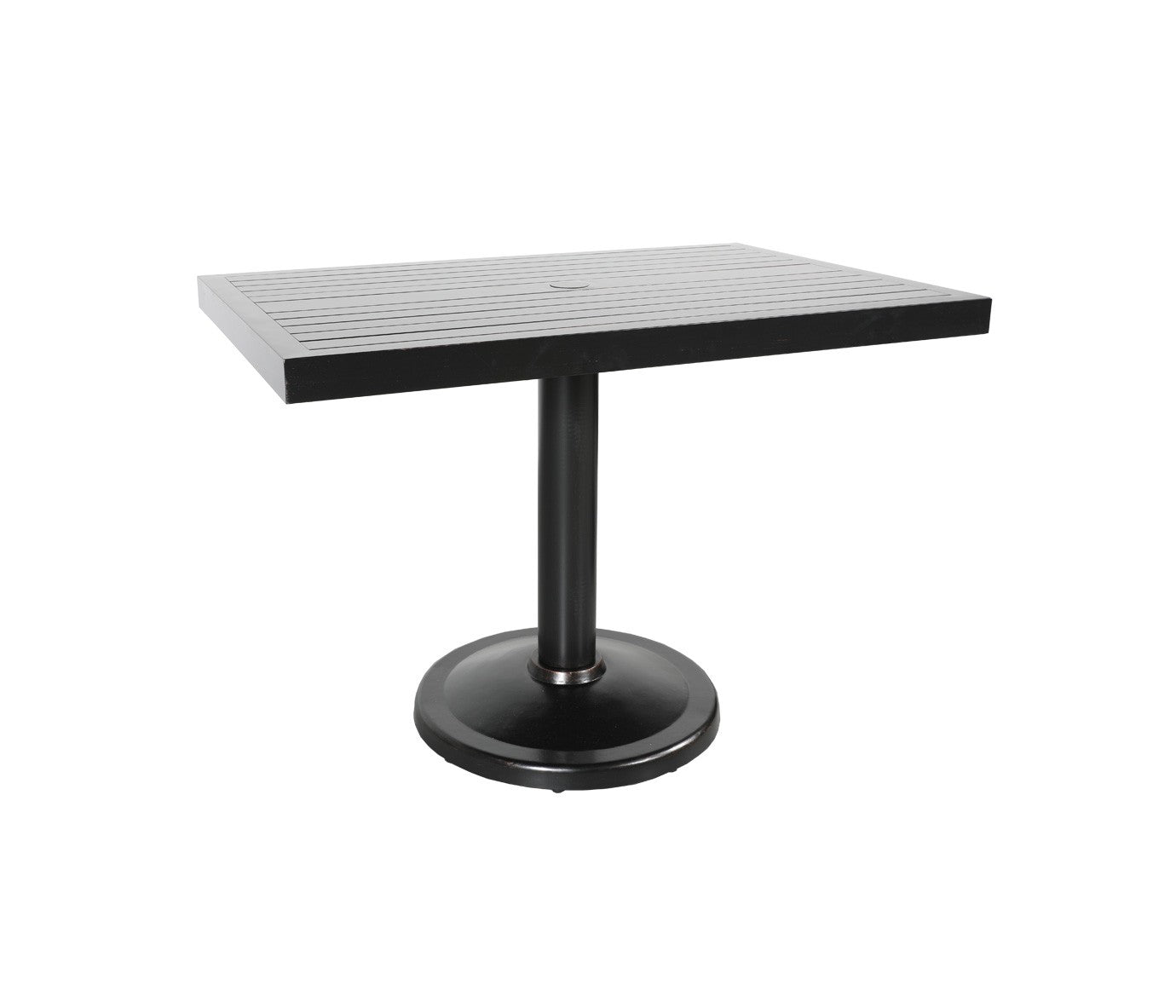Monaco 48" x 31" Rectangular Pedestal Dining Table