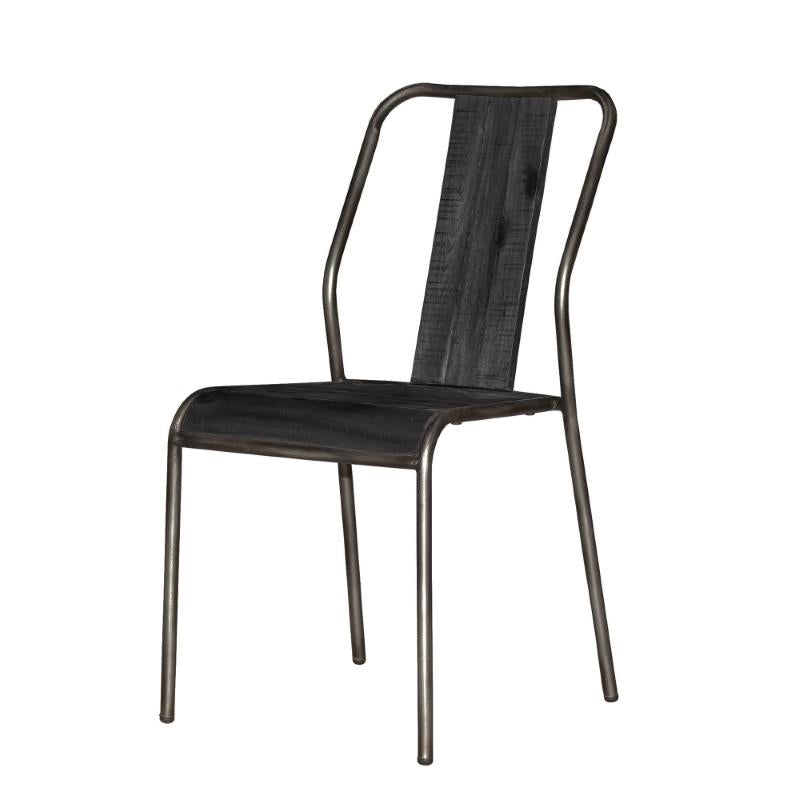 Vintage Dining Chair — Black
