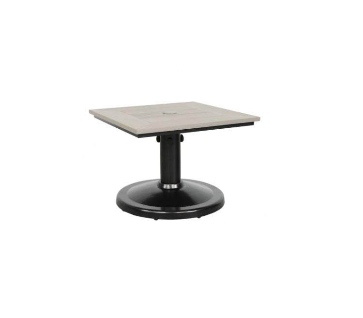 Skye Outdoor Rectangular Pedestal Coffee Table, 24" x 30"